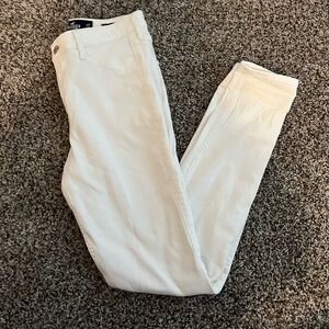 Hollister white jeans